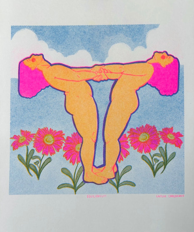 Caitlin Carcerano - Art - PRINT - 'Equilibrium