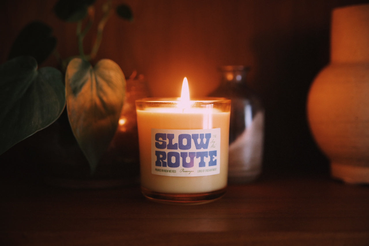 Slow Route Soy Wax Candles - Passenger