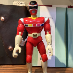 Flyby Provisions - Vintage Toys - 90s Power Rangers (red) action figure