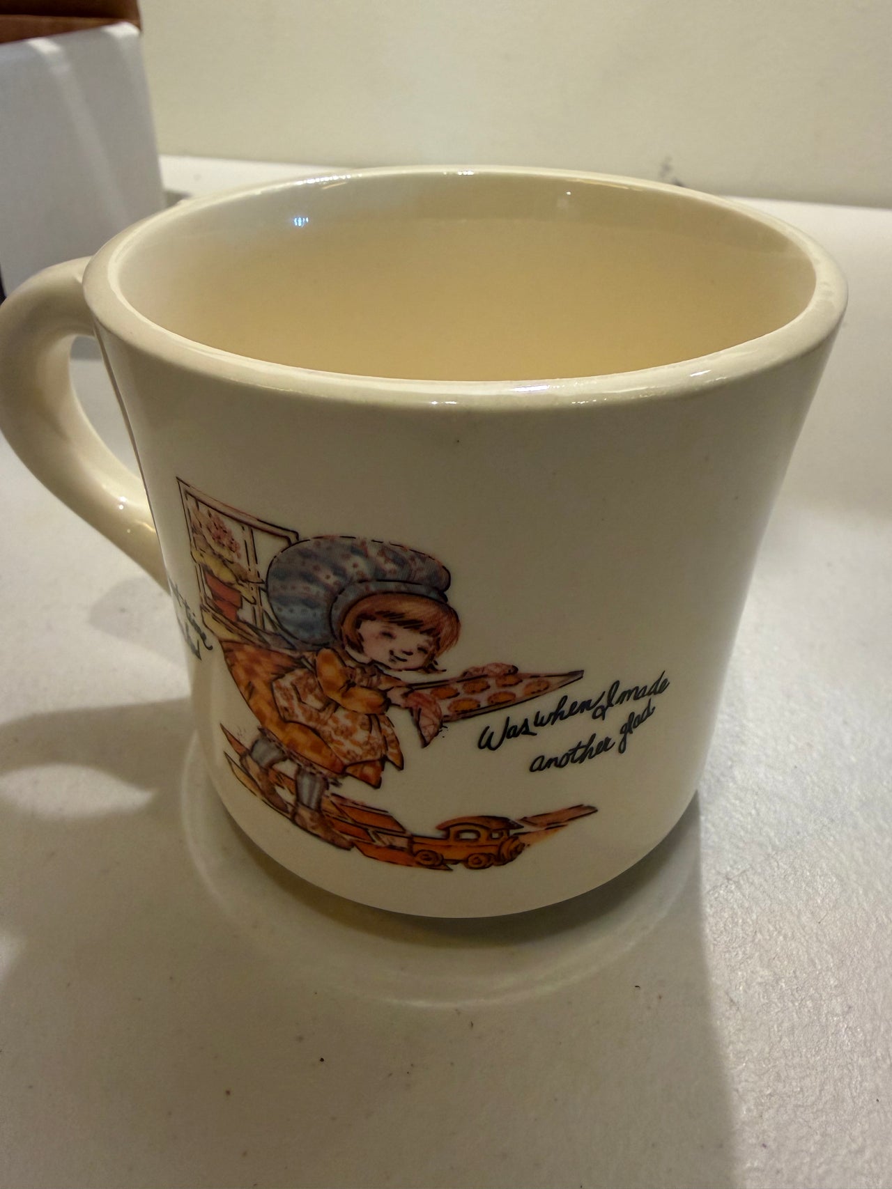 Happiest Time Vintage Mug