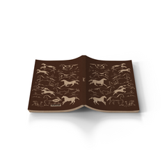 Wild Horses Kraft Layflat Notebook