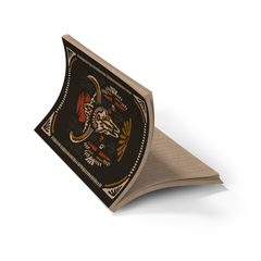 RaycoDesign — Desert Skull Kraft Layflat Notebook