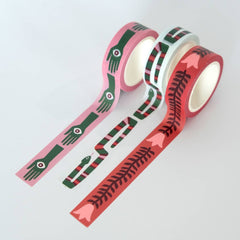 Washi Tape, Set of 3 | Folk Art Prints