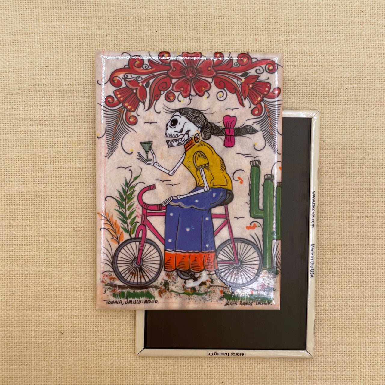 Ramos Bike Girl Magnet, USA
