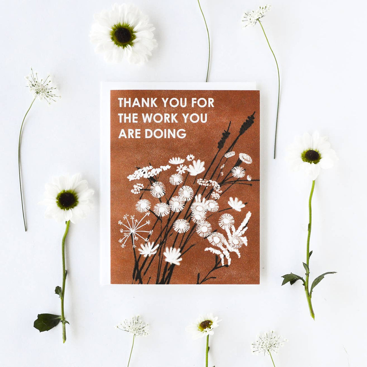 Thank You for the Work Card