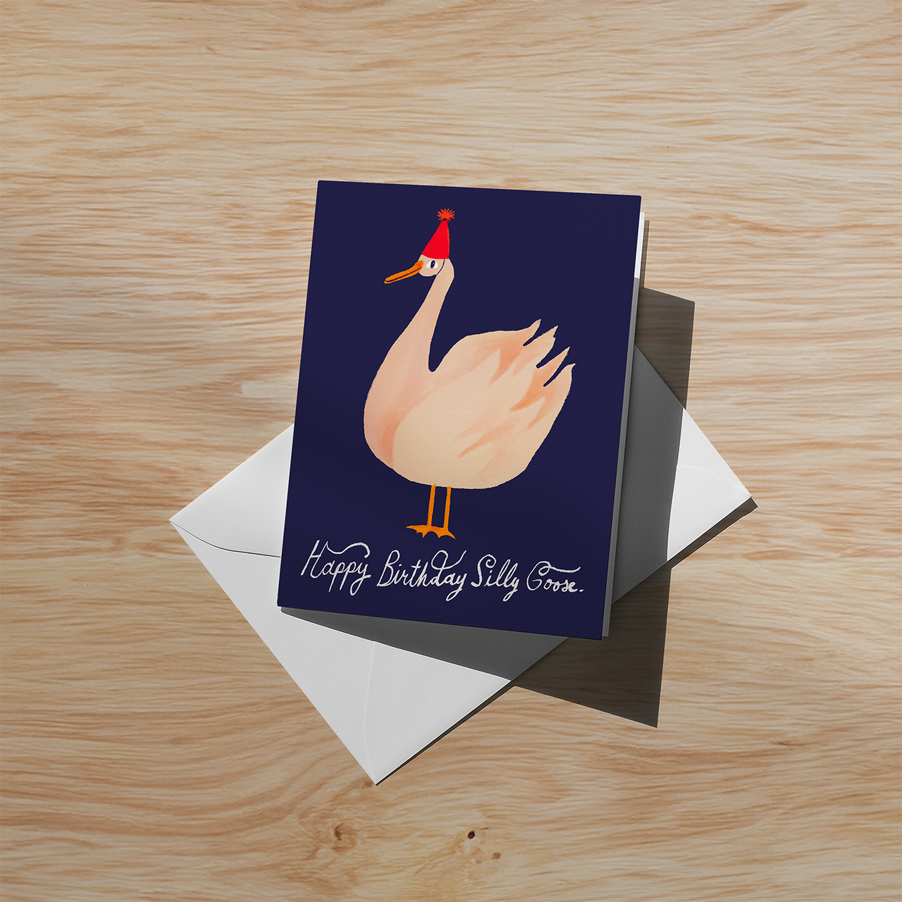 Silly Goose Soft Touch Greeting Card