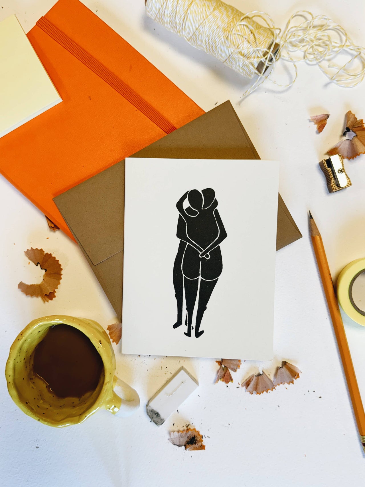 HUG Greeting Card