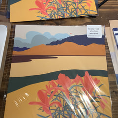 Fenn Fire Studio - Print 12”x12” - Sandia Foothills