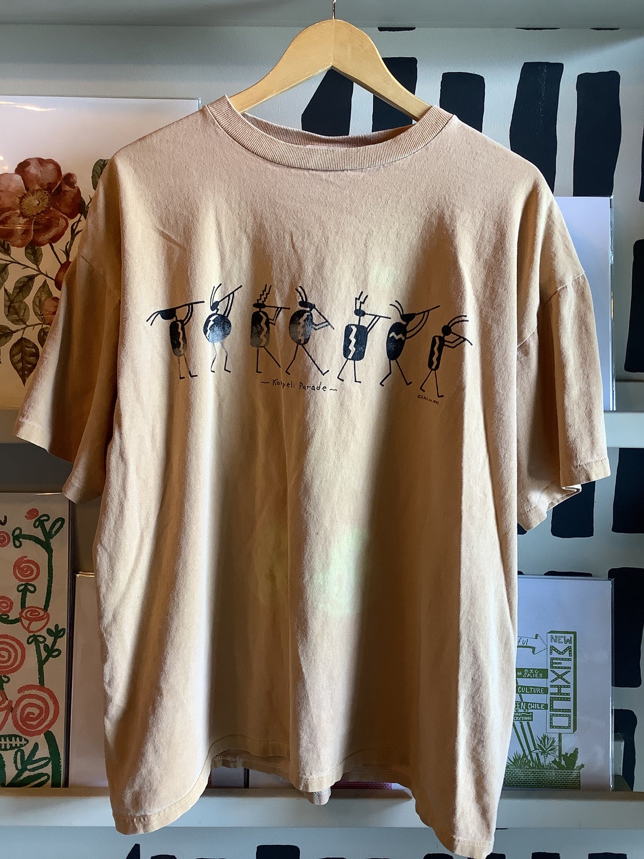 Vintage Clothing - Vintage Kokopeli Parade tee XL