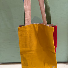 Linen Tote Bag: Salsa - Danica Favorito