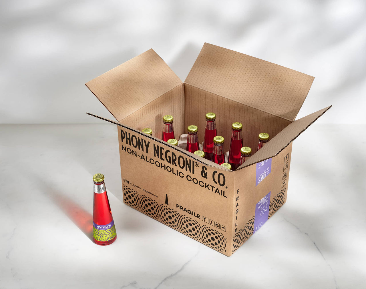 St. Agrestis Non-Alcoholic Phony Negroni®.: 2-pack Carriers