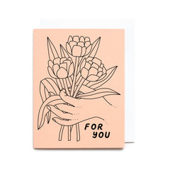 For You Flowers Card