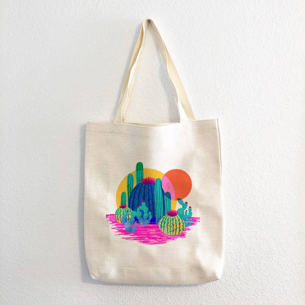Squidly - Tote - Colorful Desert