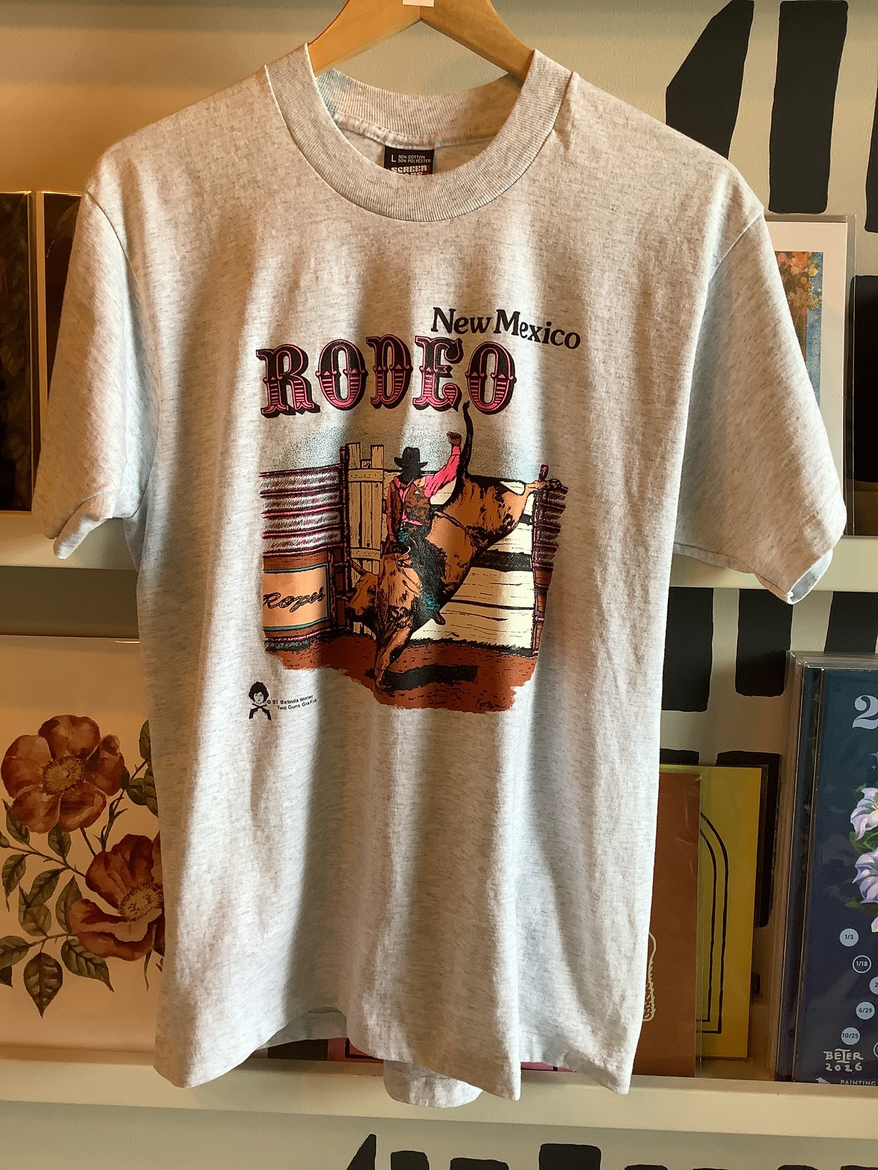Vintage Clothing - Vintage 1991 NM Rodeo tee