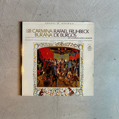 Flyby Provisions- Vintage Vinyl Record - “Carl Orff: Carmina Burana, Rafael Fruhbeck De Burgos”