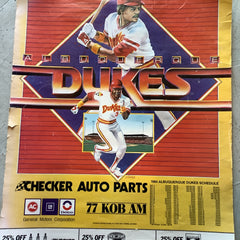 Vintage Prints - Albuquerque Dukes Poster