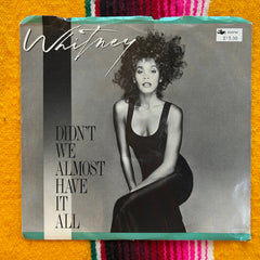 Flyby Provisions - Vintage 45 RPM Vinyl Record - Whitney Houston