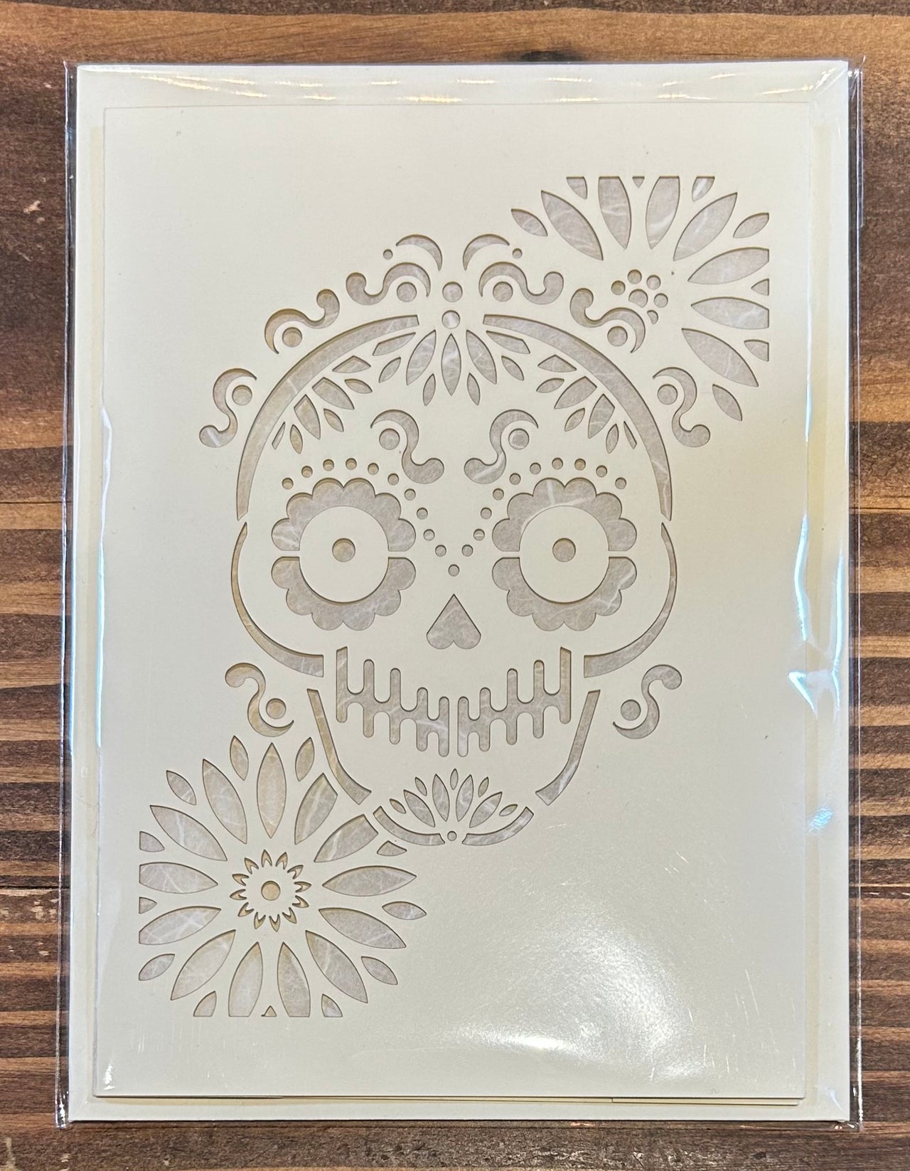 JMohr Studio - Luminaria Note Cards - Skull