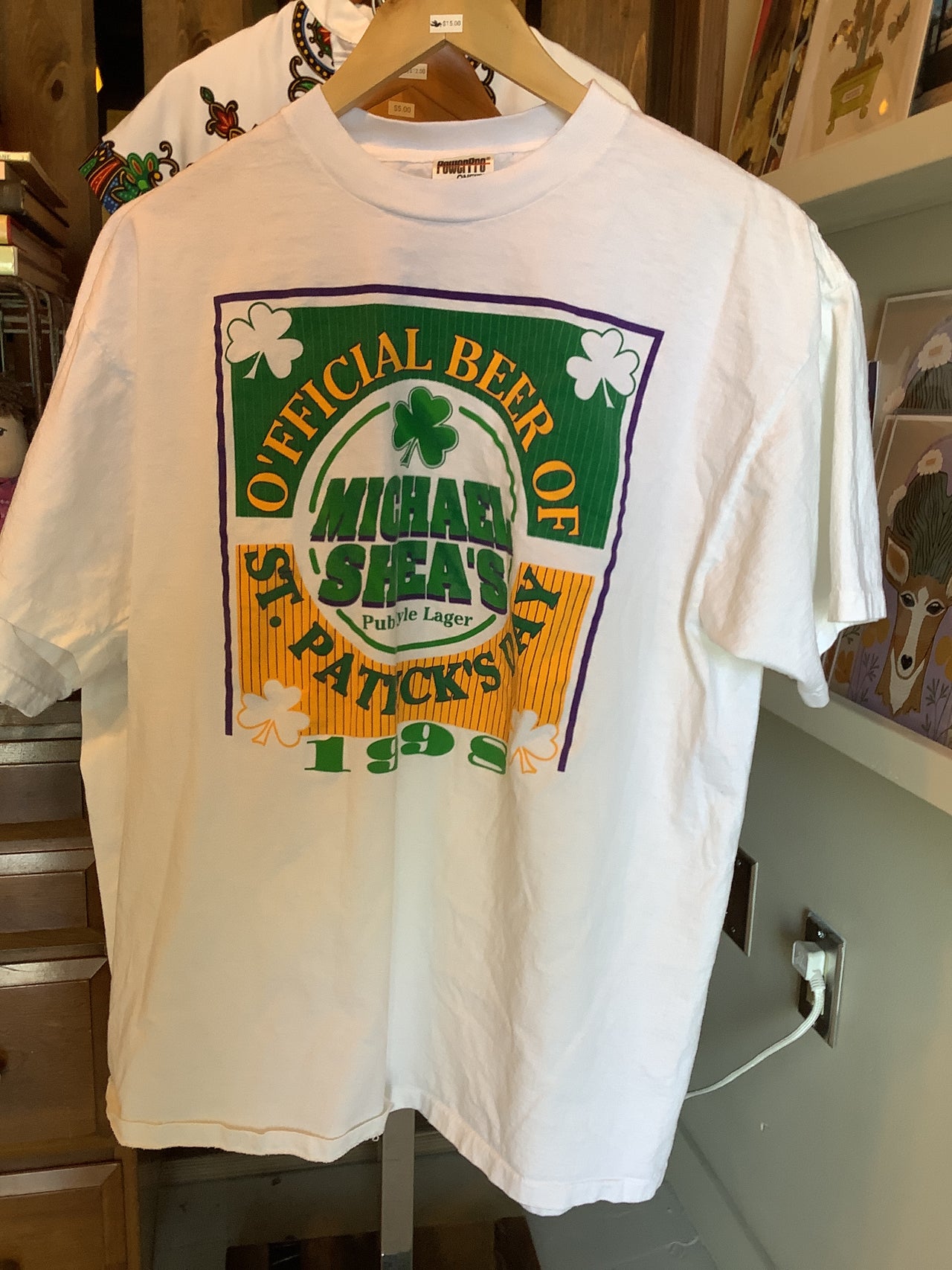 Vintage Clothing - 1998 St Patrick’s Day Beer tee