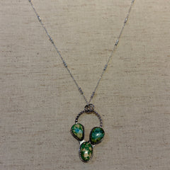 One Seed Designs - Sonoran Mountain Turquoise Necklace