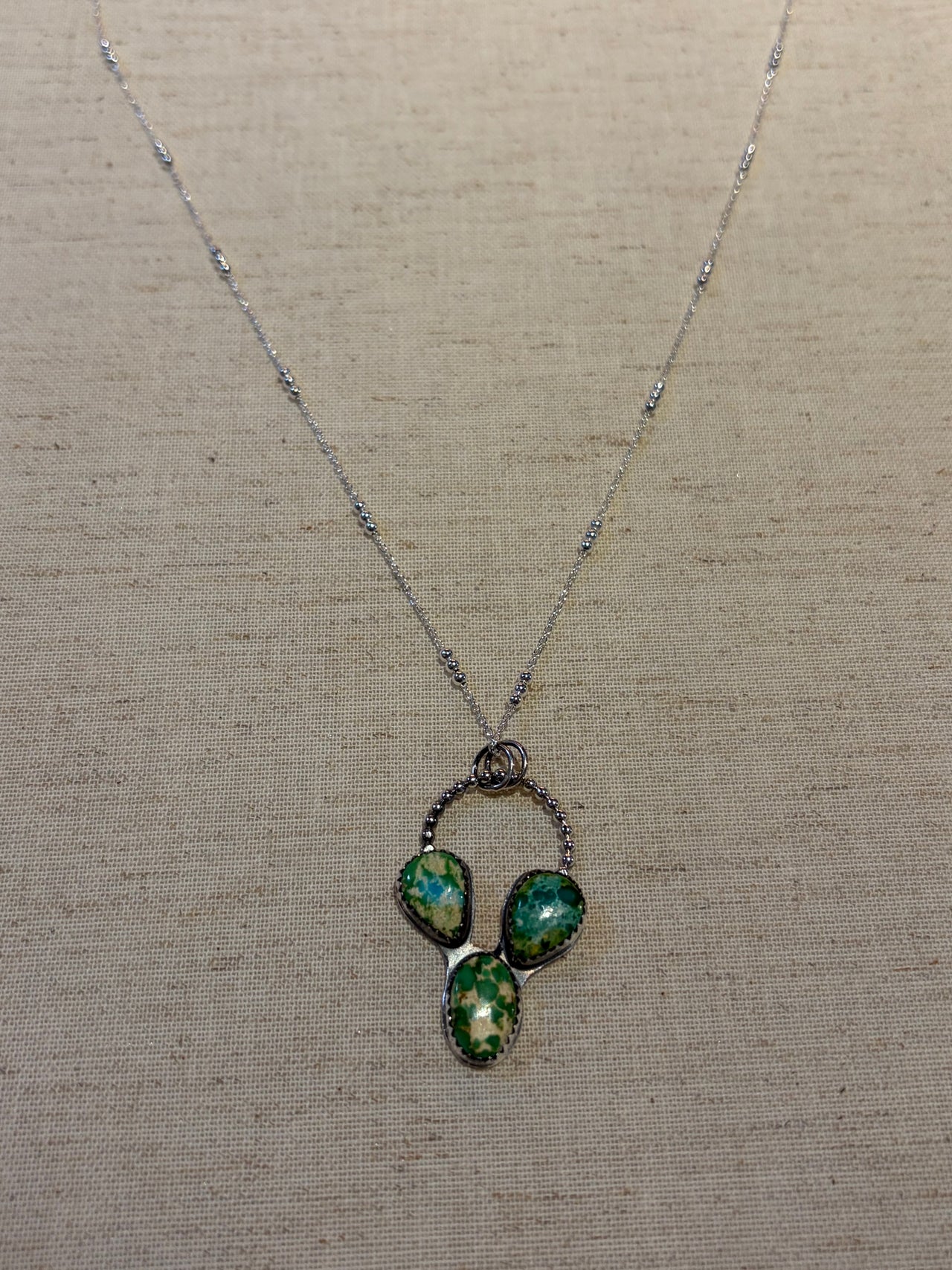 One Seed Designs - Sonoran Mountain Turquoise Necklace