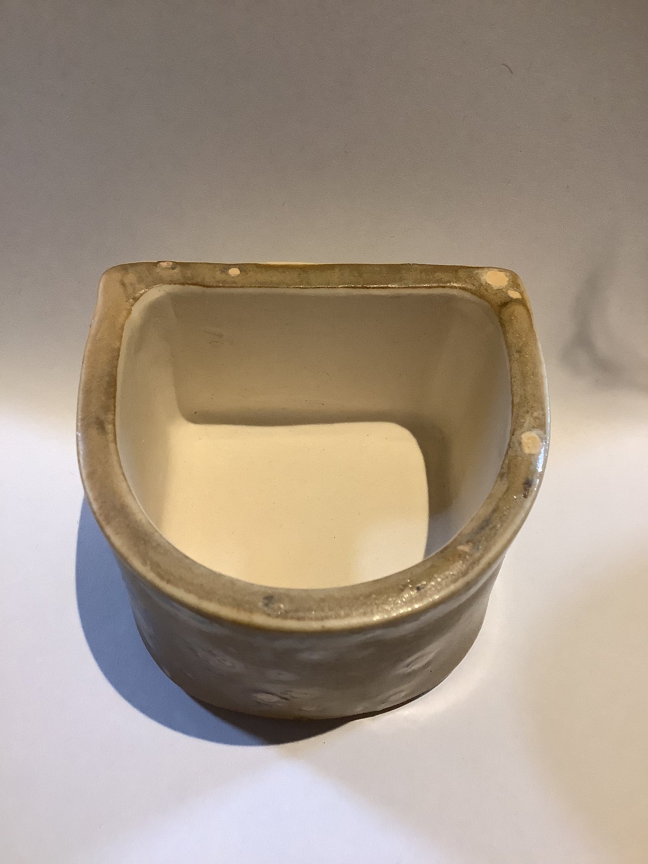 Ceramics By Marissa Wood - Ceramic Nicho Mini Altar - Green & White