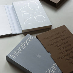 Wilde House Paper - 2026 Intentional Planner
