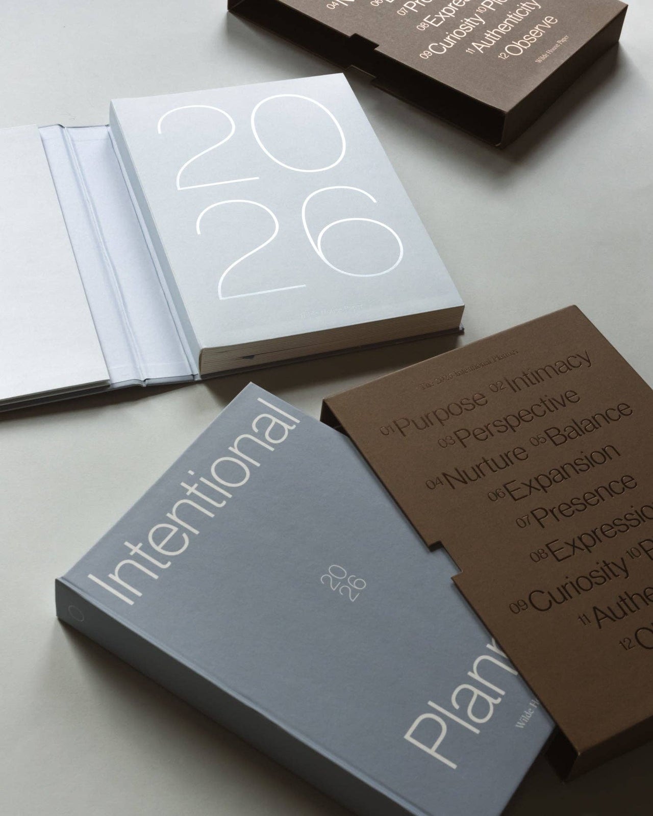 Wilde House Paper - 2026 Intentional Planner