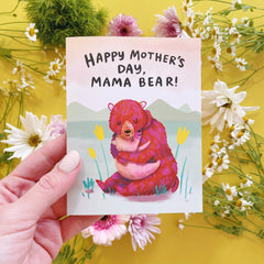 Abbie Ren - Happy Mother's Day Mama Bear Greeting Card