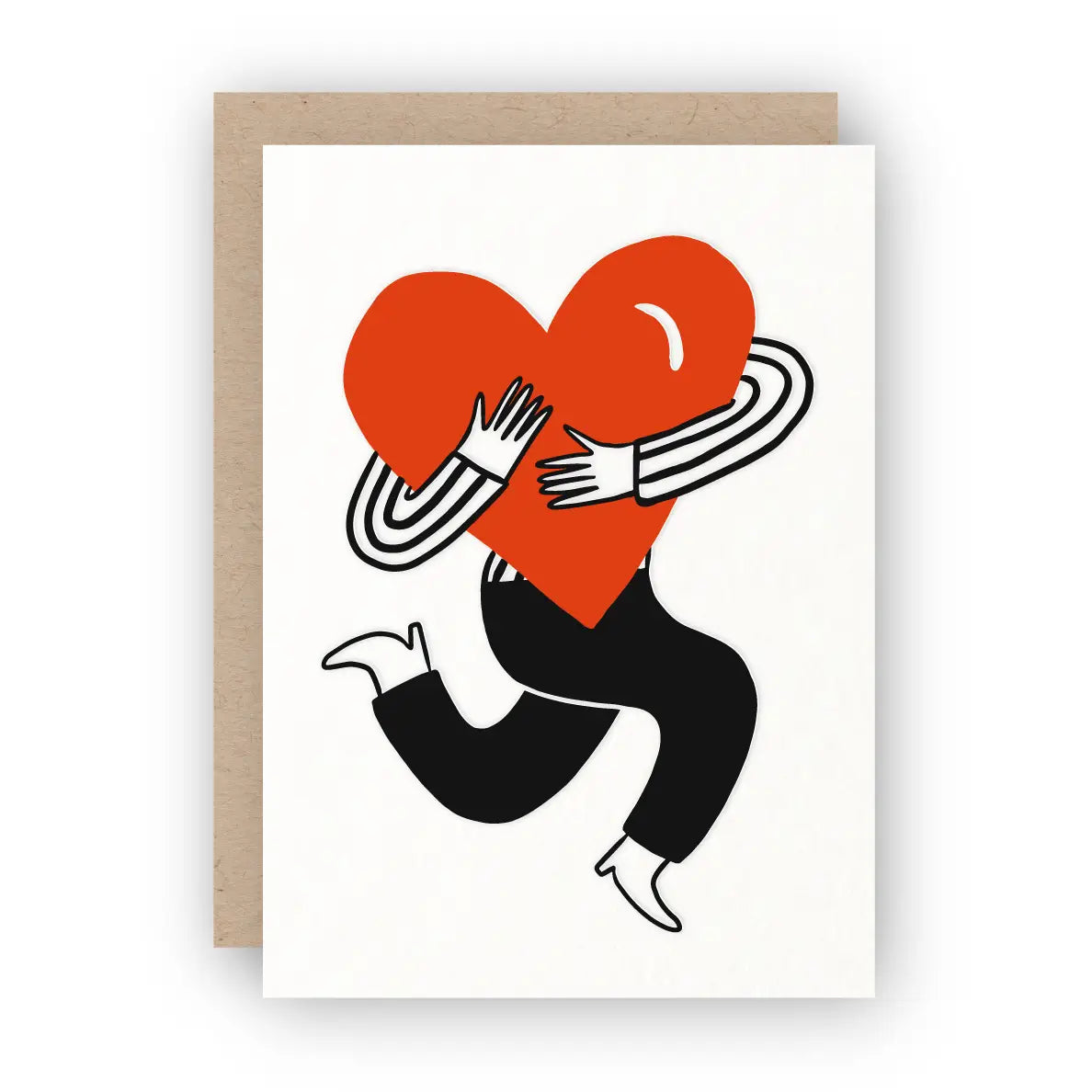 Half Pint Studio - Greeting Card - Holding Your Heart