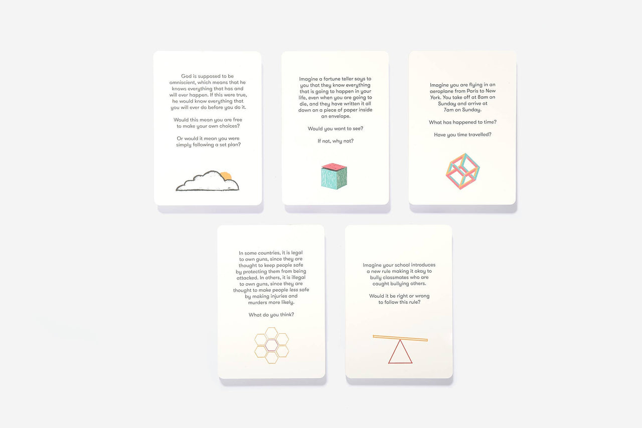 Children's Philosophical Questions Card Game