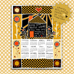 Rani Ban - Print - 2026 Bless Our Messy Home Calendar