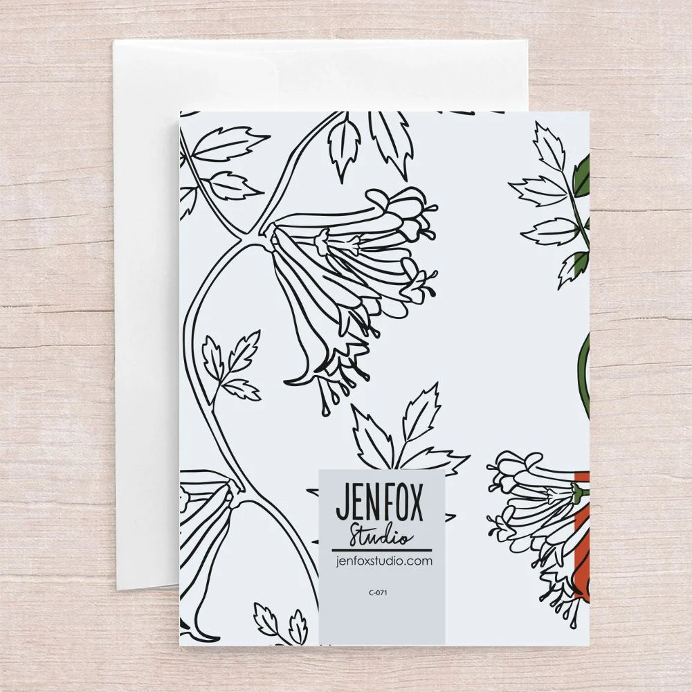 Jen Fox - Hummingbird Card