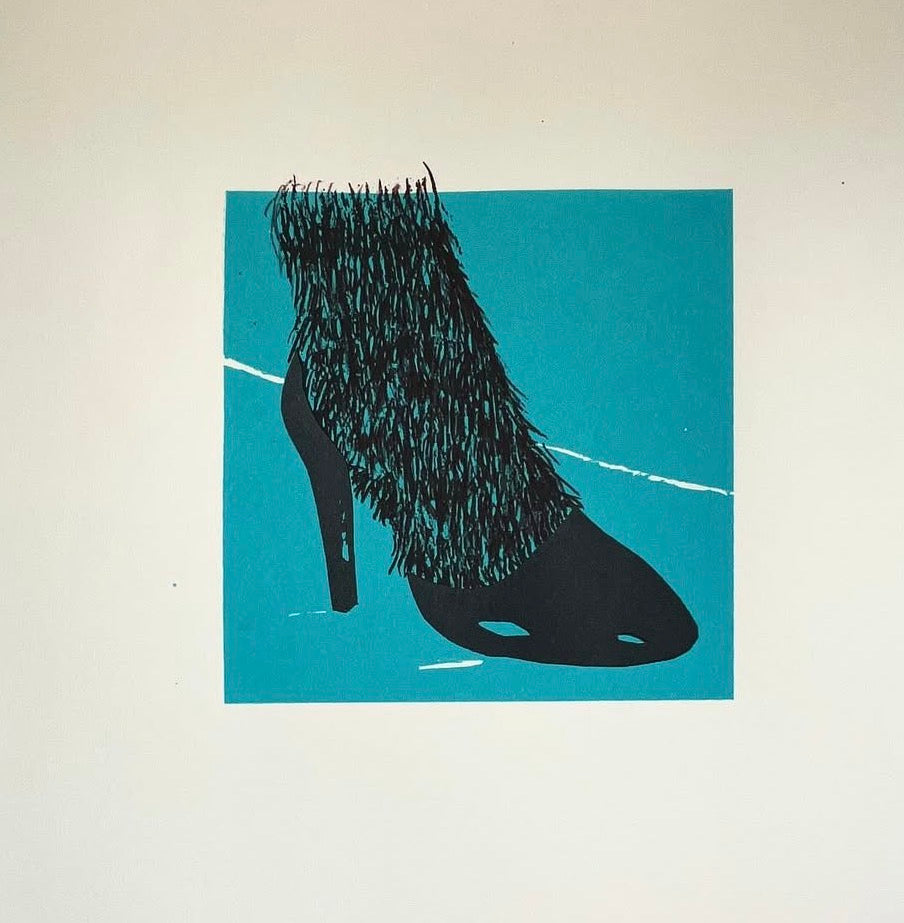 Victoria Miera - Hoof - 9x12 print