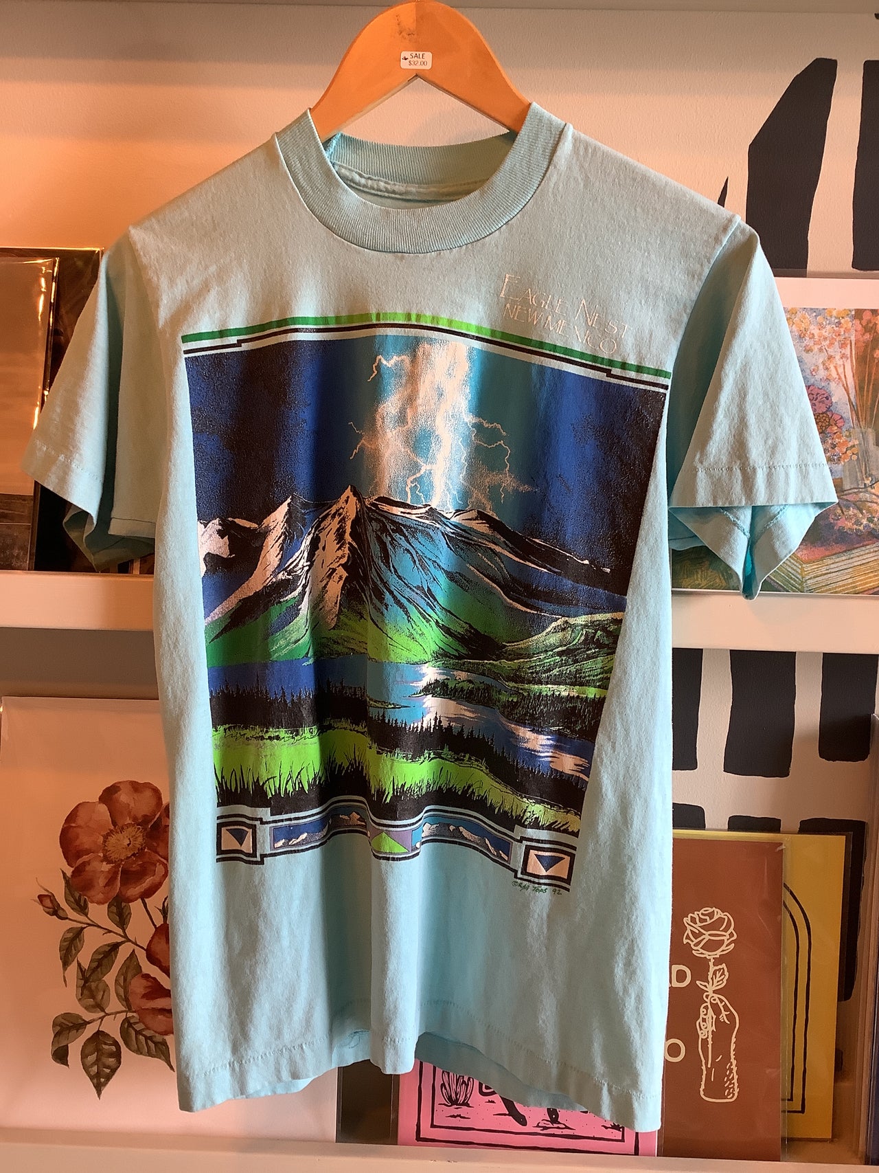 Vintage Clothing - Vintage 1992 NM Eagles Nest tee
