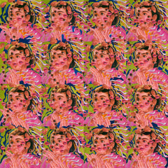 Patrick Turk - Original Art - Victims of the Blue Star Tattoo Legend: Grace, Age 7 (Version 2) Pink Elephants LSD