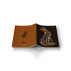 RaycoDesign — Coyote Mirage Kraft Layflat Notebook