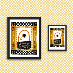 Rani Ban - Print - Not All Growth is Visible
