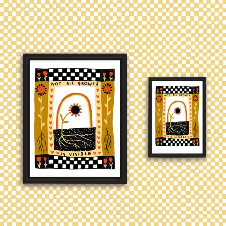 Rani Ban - Print - Not All Growth is Visible