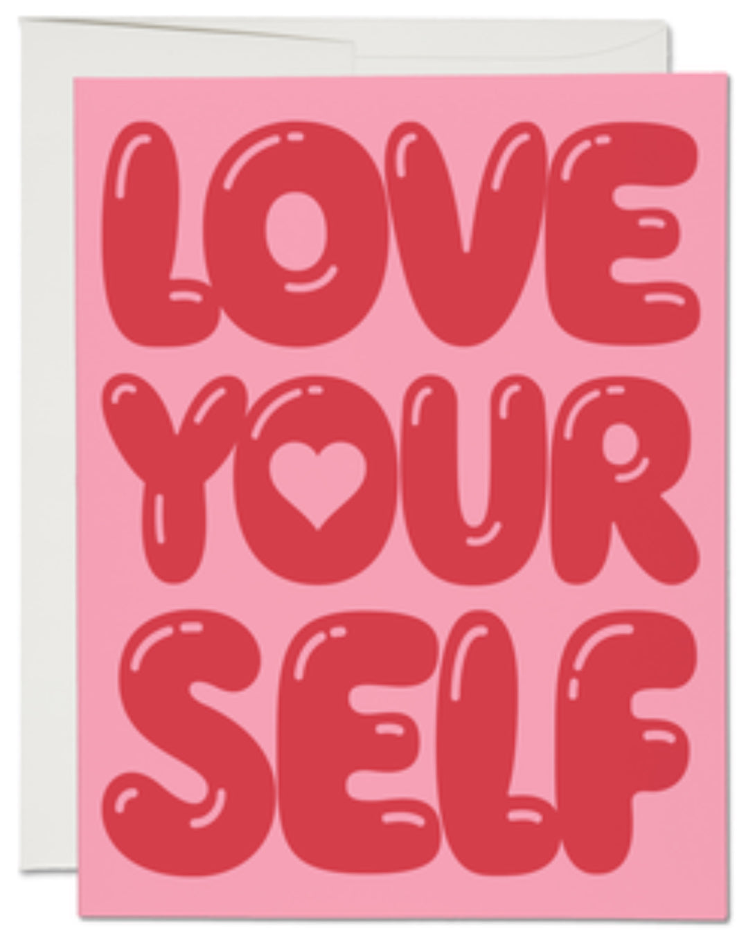 Red Cap Cards - Love Yourself Greeting Card