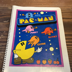 Vintage Books - 1982 PAC-MAN Notebook