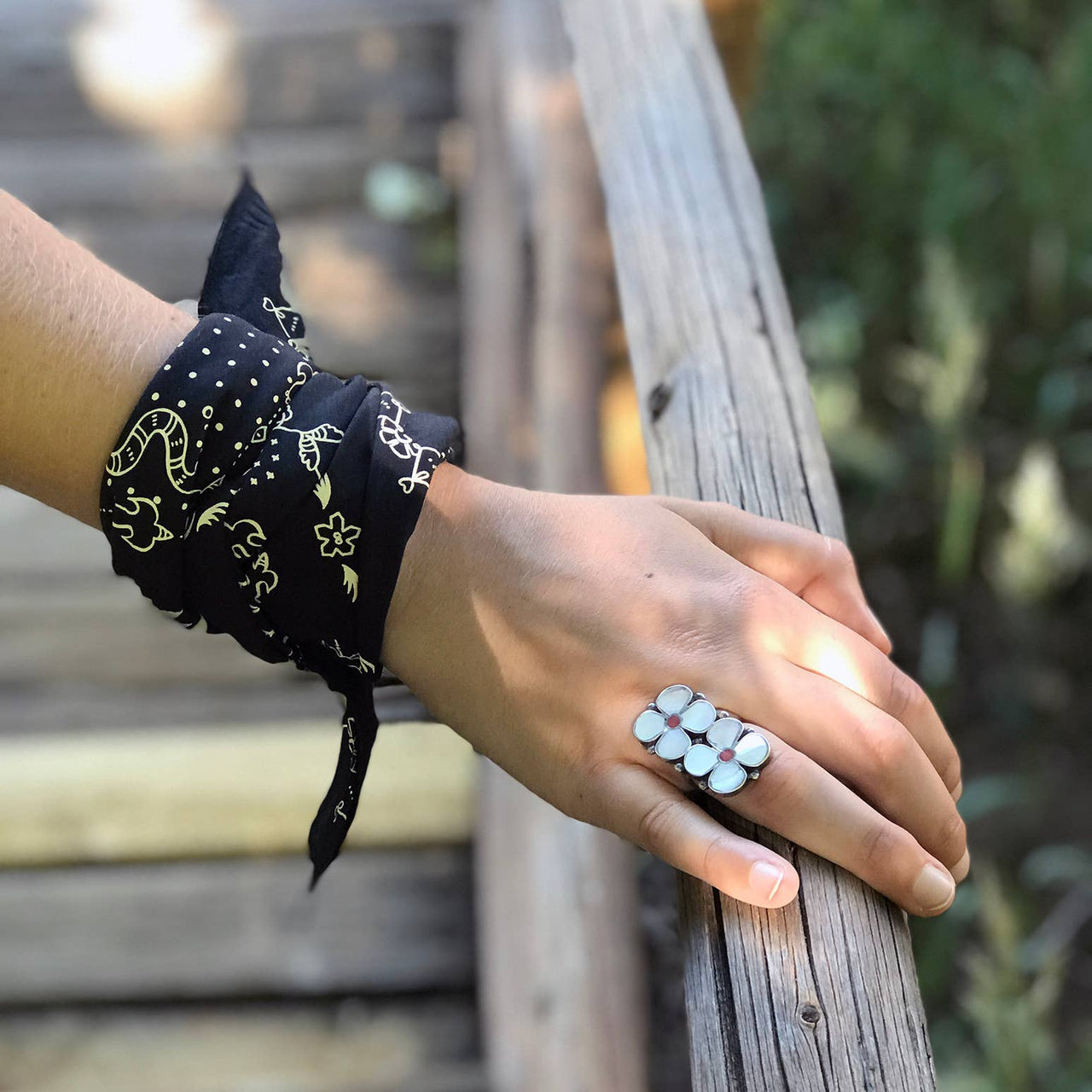 Glorieta Bandana (Black)