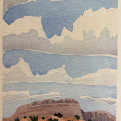 Sean Hudson - Cloud Streets Greeting Cards - Magikflowerz