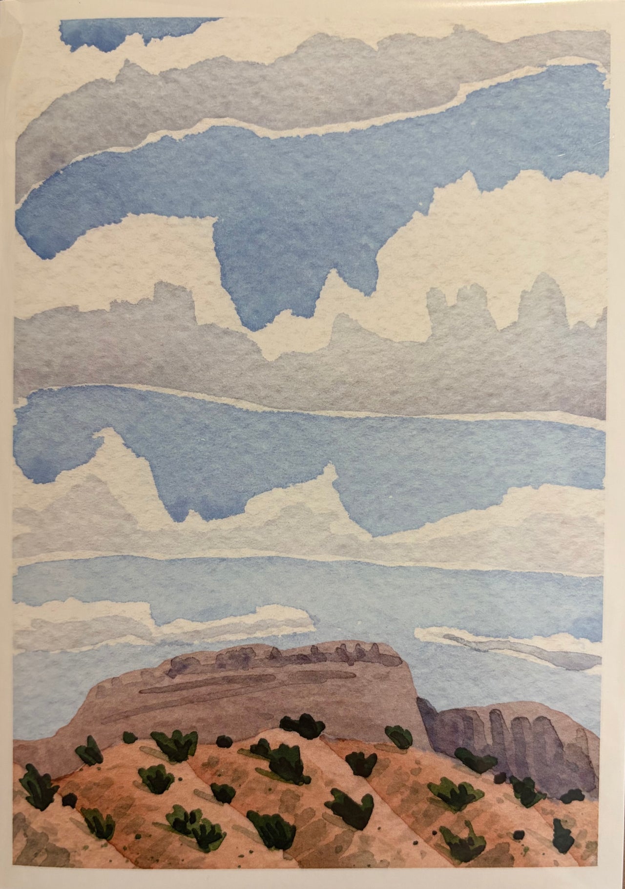 Sean Hudson - Cloud Streets Greeting Cards - Magikflowerz