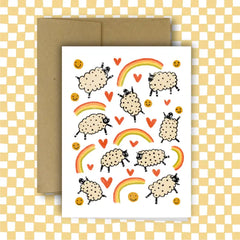 Rani Ban - Greeting Card - Sheep Magic