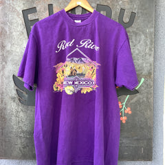 Vintage Clothing - Vintage 90s Red River NM tee