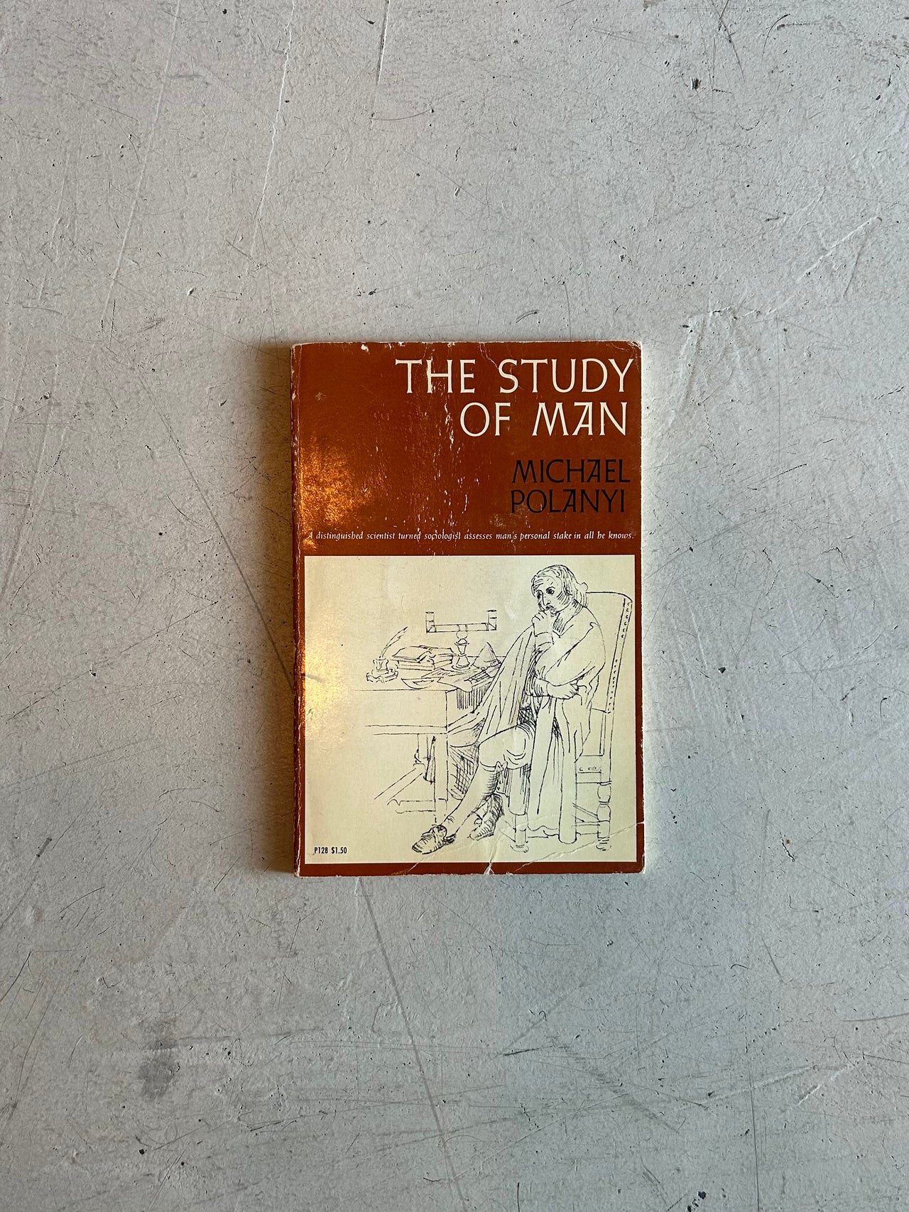 Flyby - Vintage Book - “The Study of Man” by Michael Polanyi