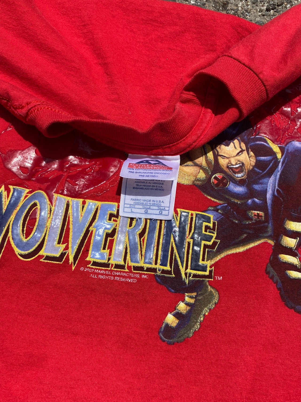 Apple Vintage - Apparel - 2002 Marvel Wolverine