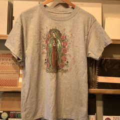 Vintage Clothing -  Guadalupana Virgin Mary tee  (grey)