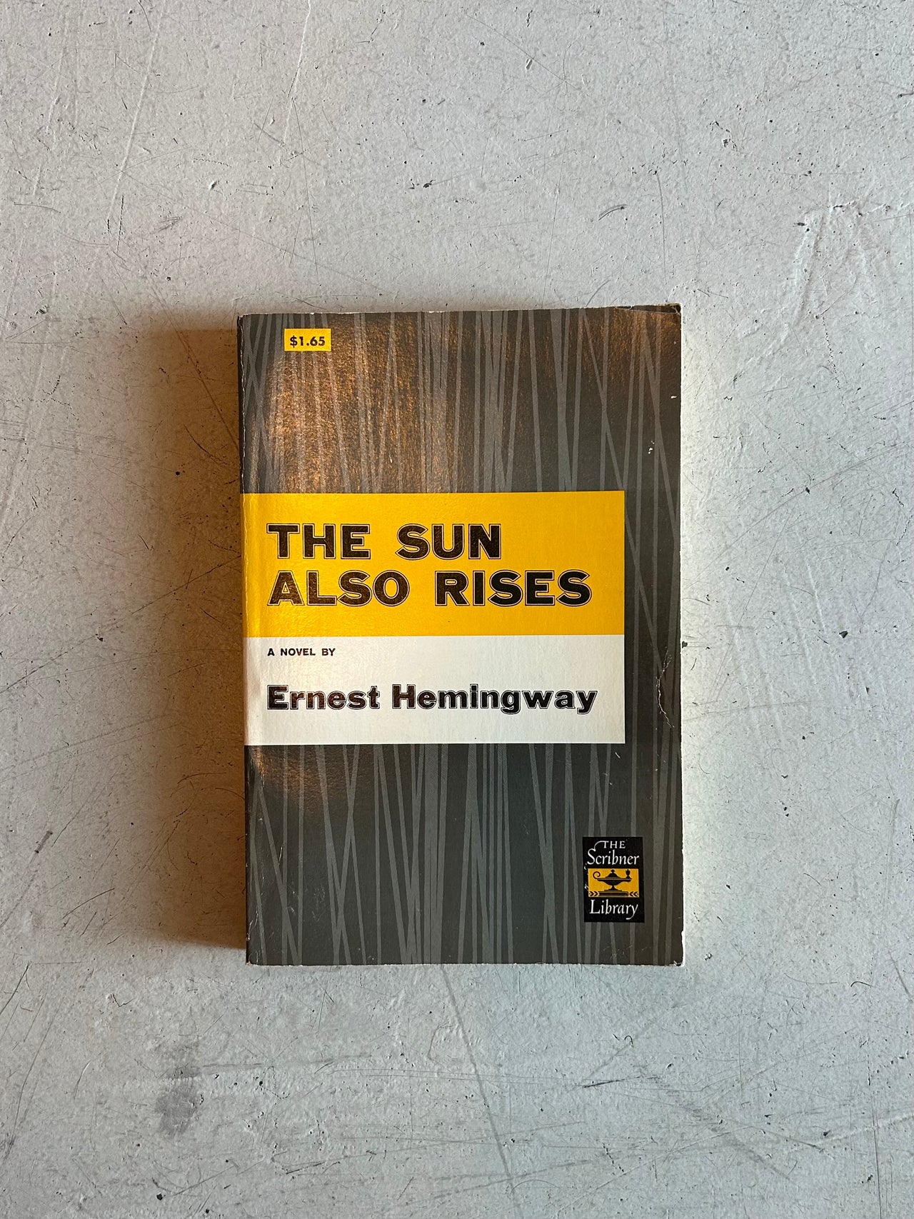 Flyby - Vintage Book - “The Sun Also Rises” by Ernest Hemingway